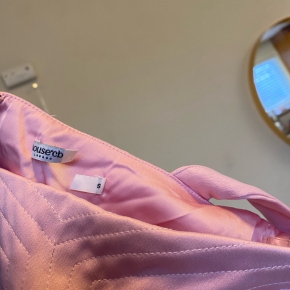 HOUSE OF CB 'Kara' Pink Quartz Mini Dress NWOT size Small - Picture 5 of 16